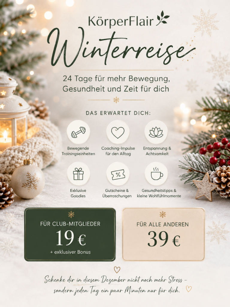 KörperFlair Winterreise ein besonderer Adventskalender