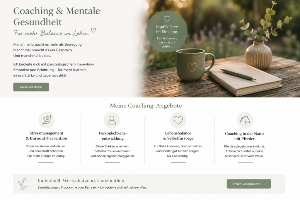 Life-Coaching - Burnout-Prävention